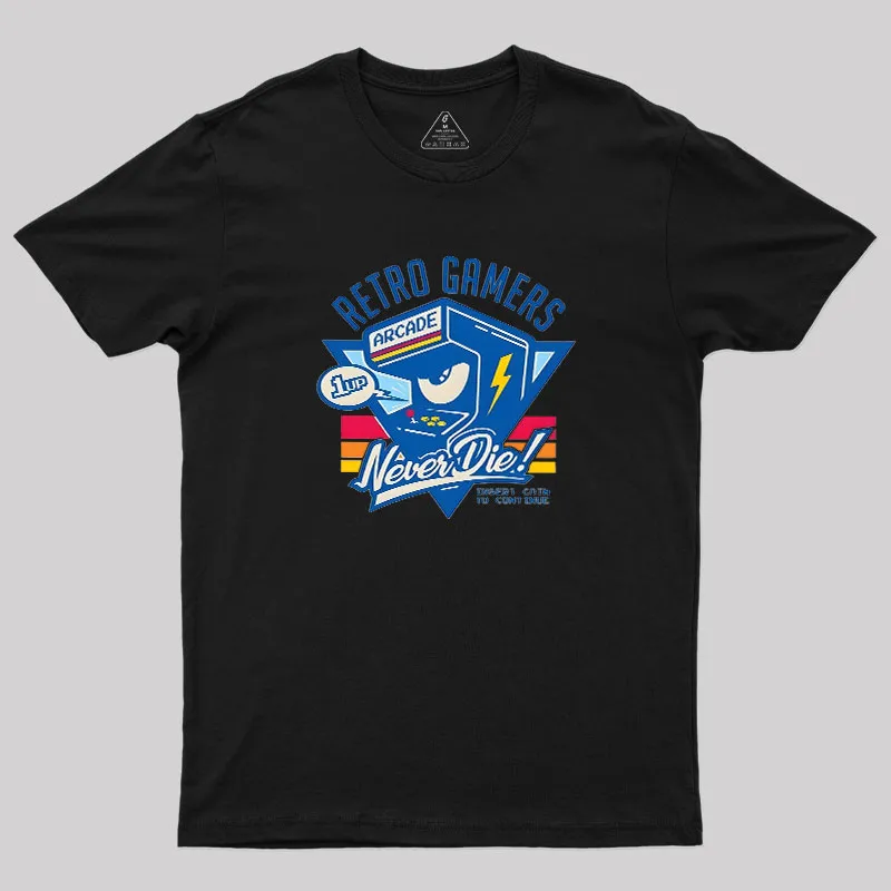 Retro Games Geek T-Shirt - Image 2