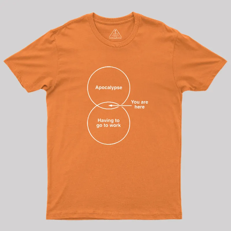 Apocalypse Diagram Geek T-Shirt - Image 7