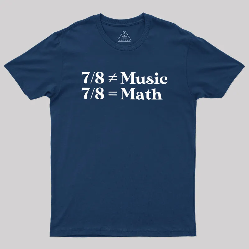 Music and Math Geek T-Shirt - Image 2