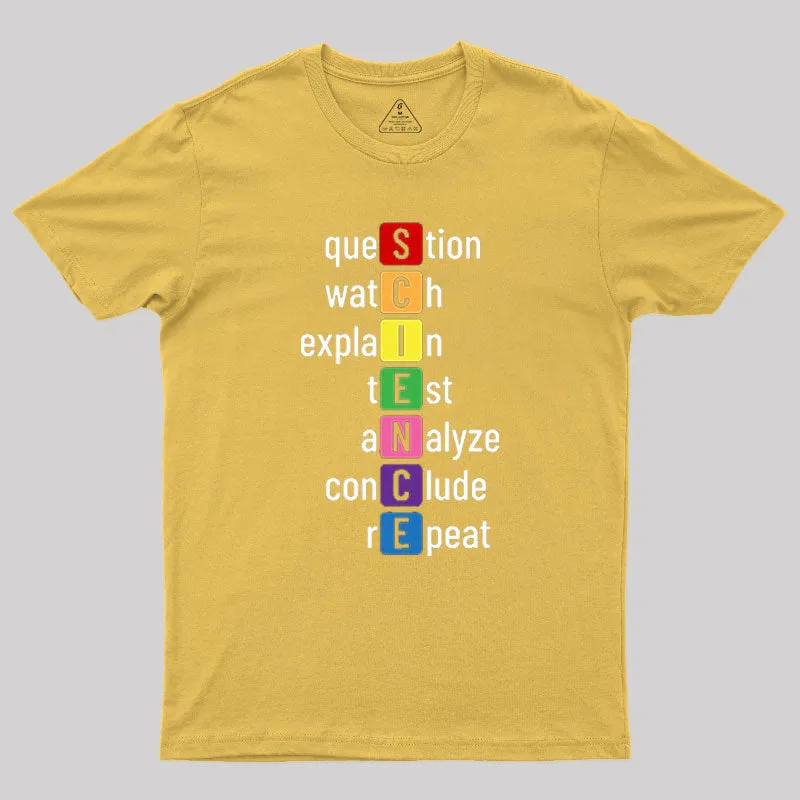 Break Down the Science Geek T-Shirt - Image 8