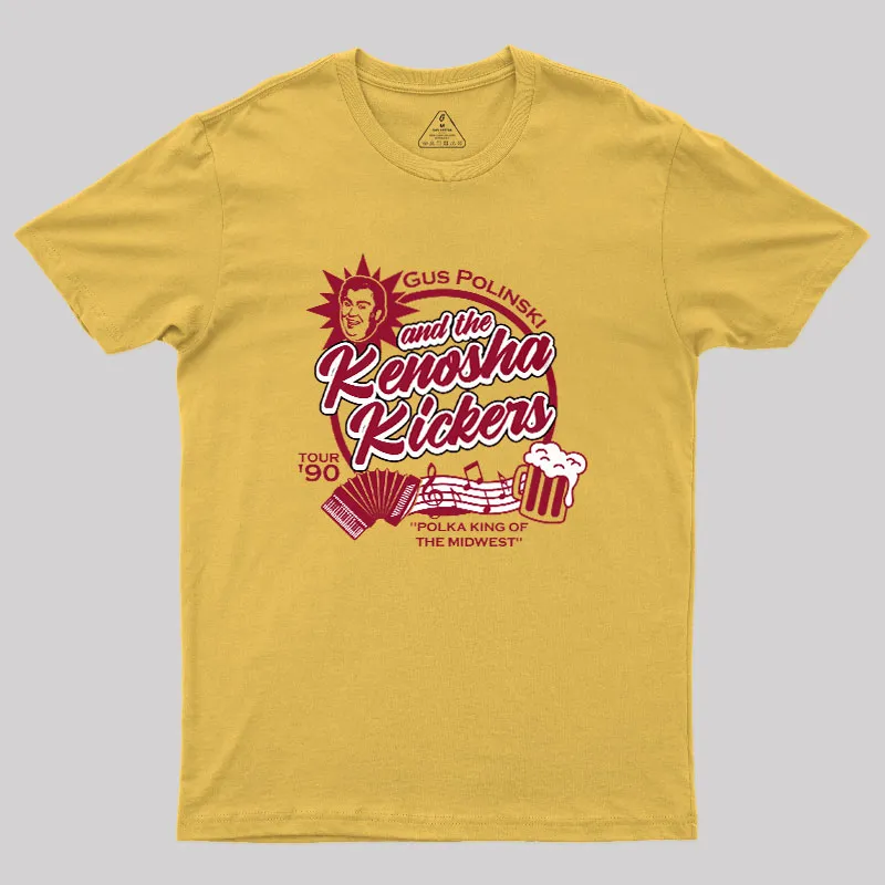 Kenosha Kickers Tour 90s Geek T-Shirt