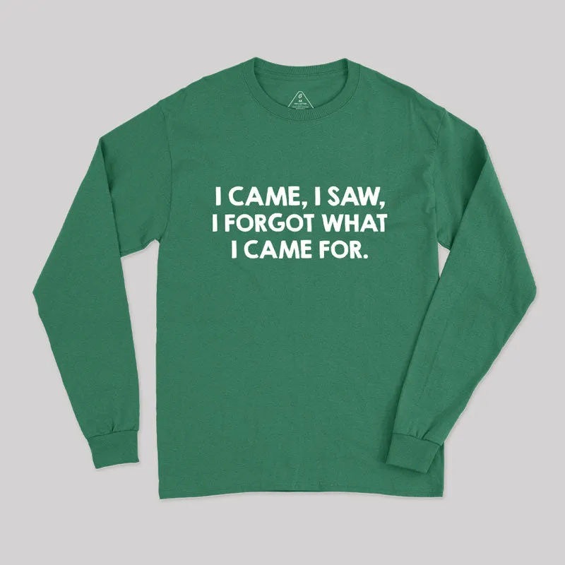 I Came and Saw Nerd Long Sleeve T-Shirt - Image 3