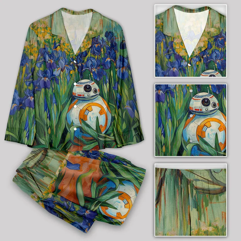 Van Gogh Iris Oil Painting BB-8 Pajama Sets
