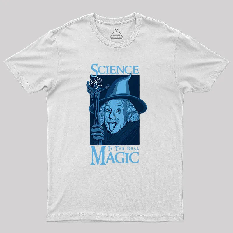Science Is The Real Magic V2 Geek T-Shirt - Image 11