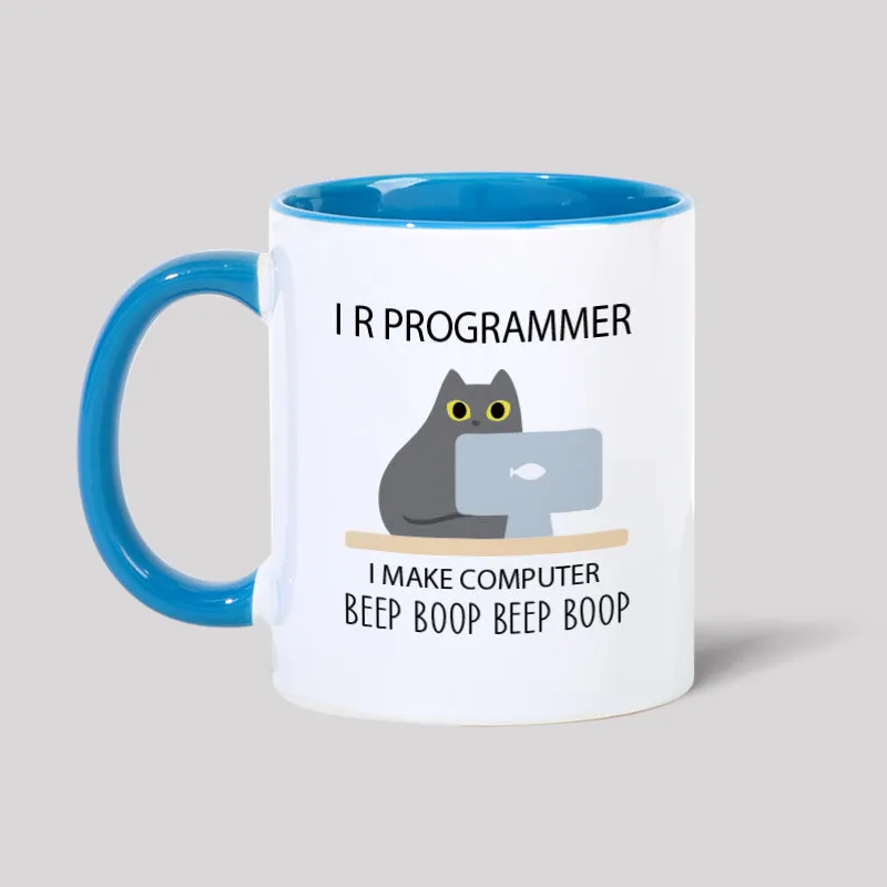 I R Programmer I Make Computer Beep Programmer Geek Mug