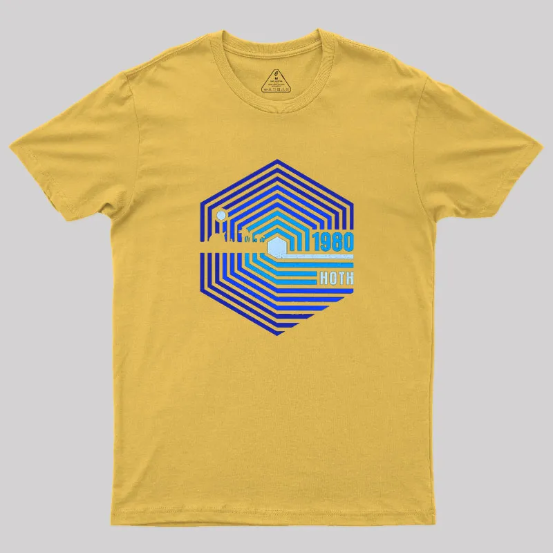 Retro Ice Planet Geek T-Shirt - Image 5