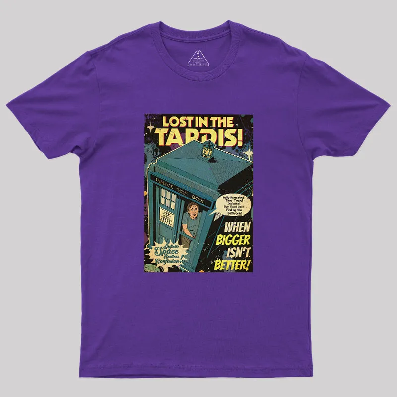 Lost in the TARDIS Geek T-Shirt - Image 6