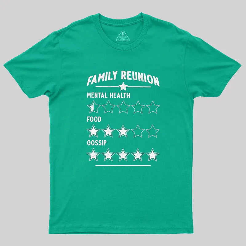 Family Reunion Dinner Geek T-Shirt - Image 10