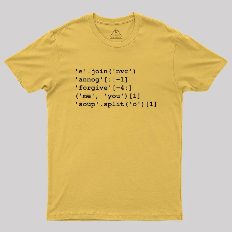 Rick Roll in Python Geek T-Shirt - Image 8