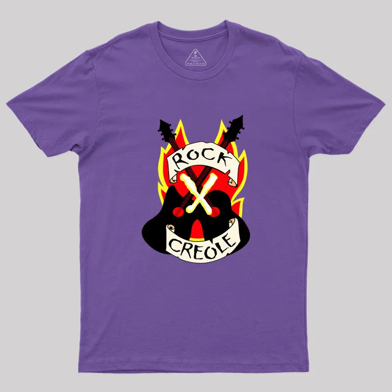 Gambit '97's Rock X Creole Crop Top Geek T-Shirt - Image 6