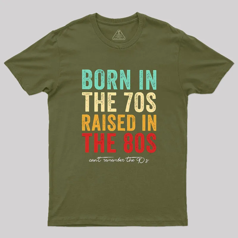 Raised In The 80s Geek T-Shirt - Image 3