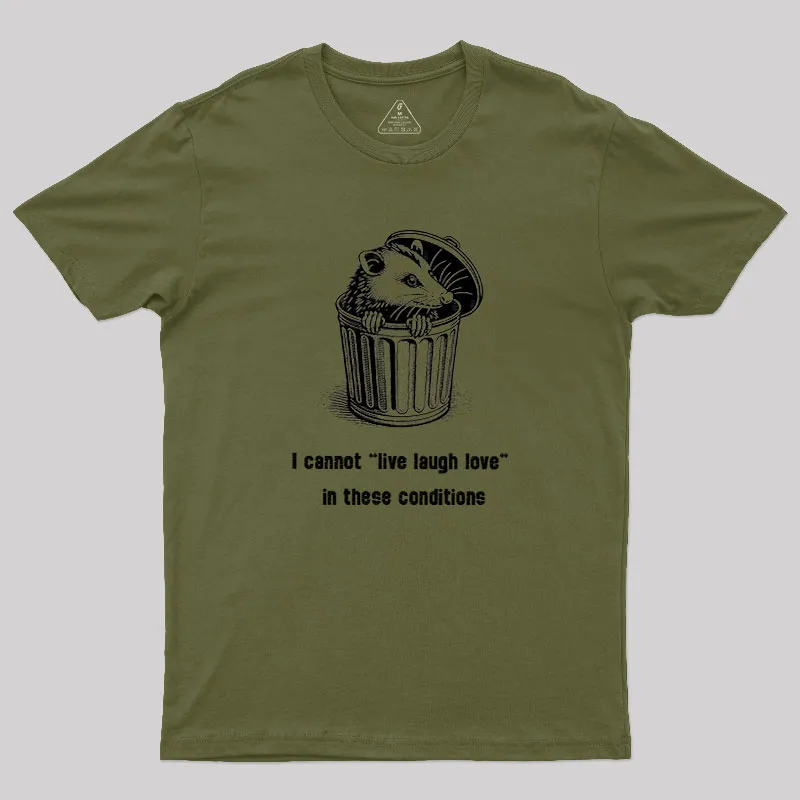 Live Laugh Love Geek T-Shirt - Image 2