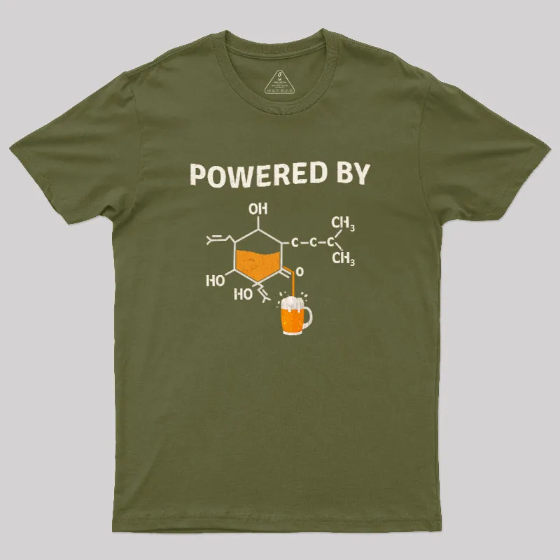 POWER BY Geek T-Shirt - Image 3