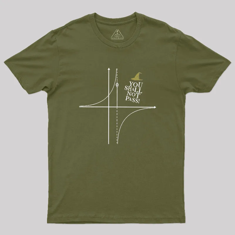 YOU SHALL NOT PASS! Geek T-Shirt - Image 3