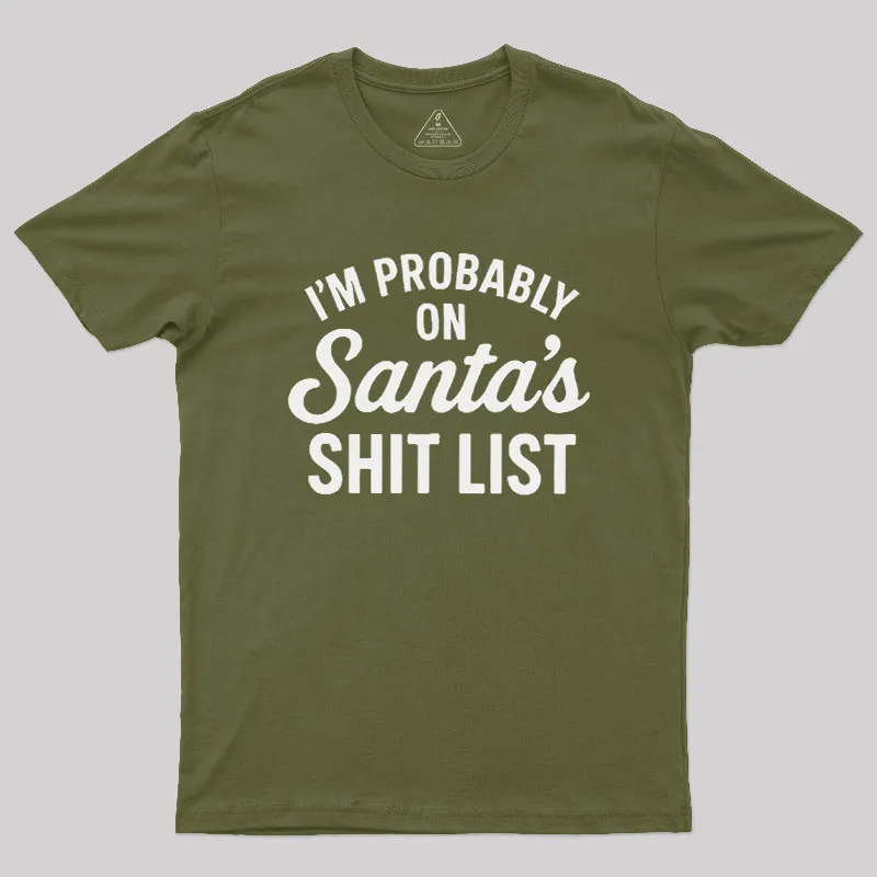 Sh*t List Geek T-Shirt - Image 4