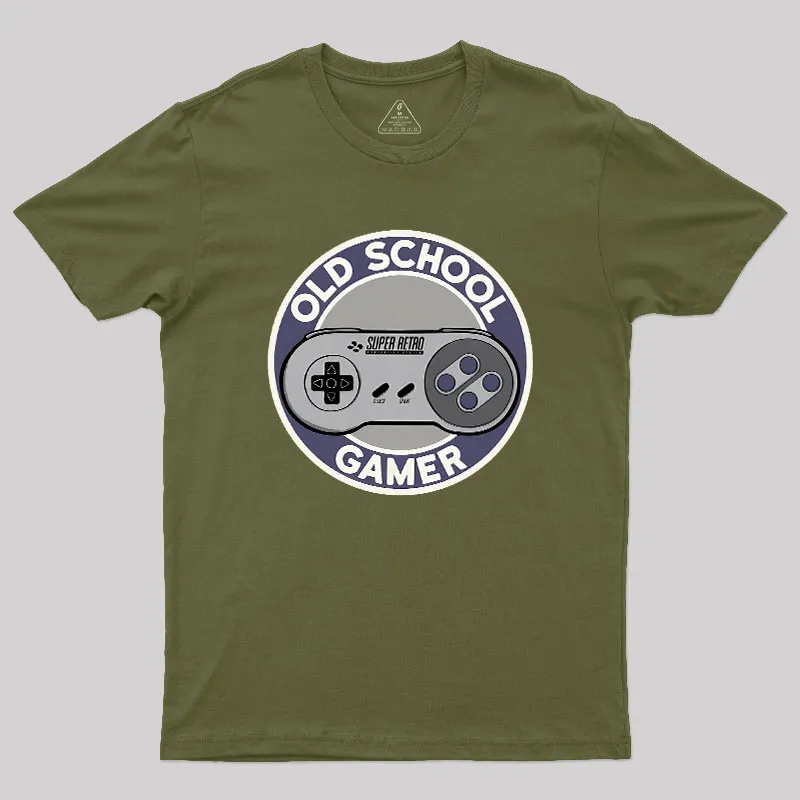 Old School Gamer 16 Bits Geek T-Shirt - Image 3