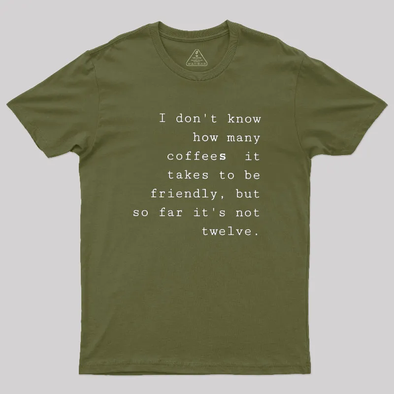 Coffee Demand Geek T-Shirt - Image 3