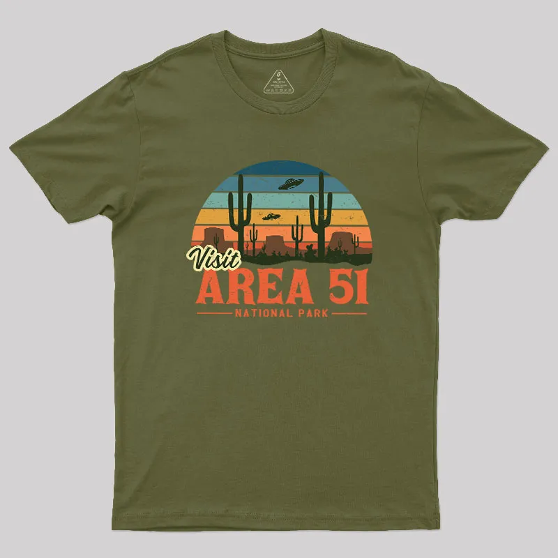 Area 51 Adventures Geek T-Shirt - Image 3