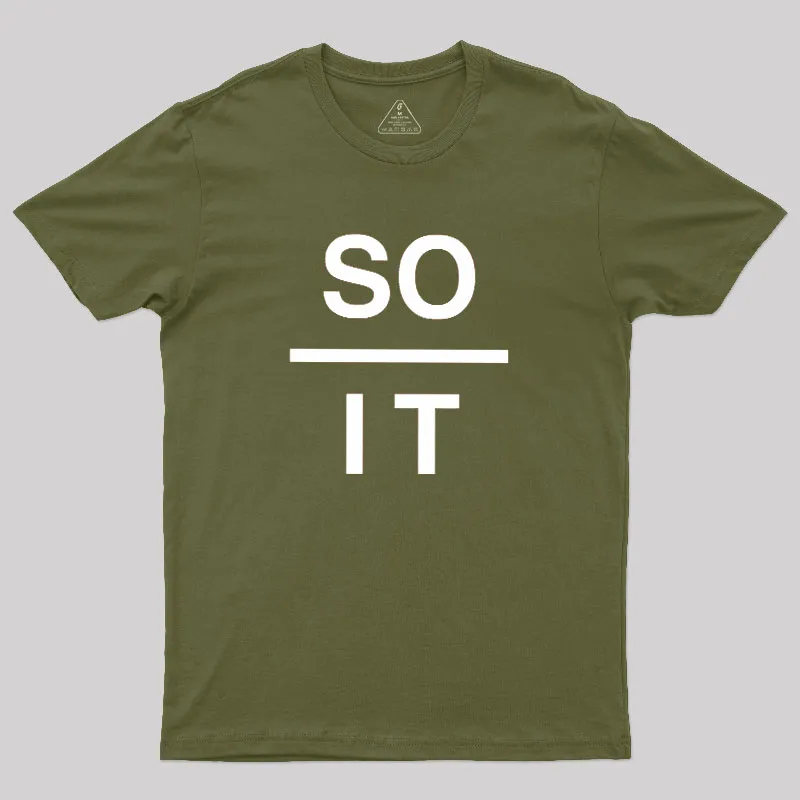 So Over It Geek T-Shirt - Image 3