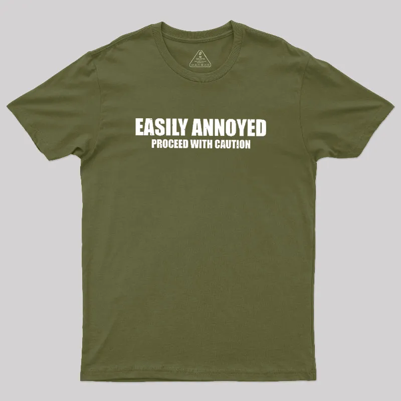 Easily Annoyed Geek T-Shirt - Image 3
