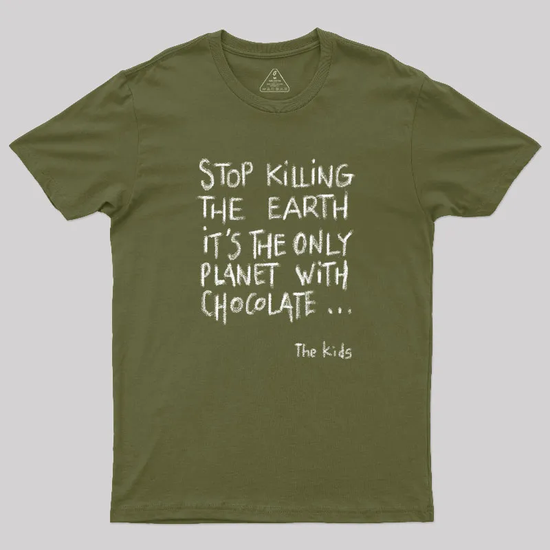 Save The Chocolate Geek T-Shirt