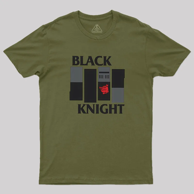 Alternative view of Black Knight Geek T-Shirt