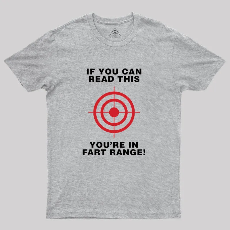 Fart Range Hubie Tribute Geek T-Shirt - Image 4