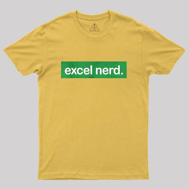 Excel Nerd T-Shirt - Image 5