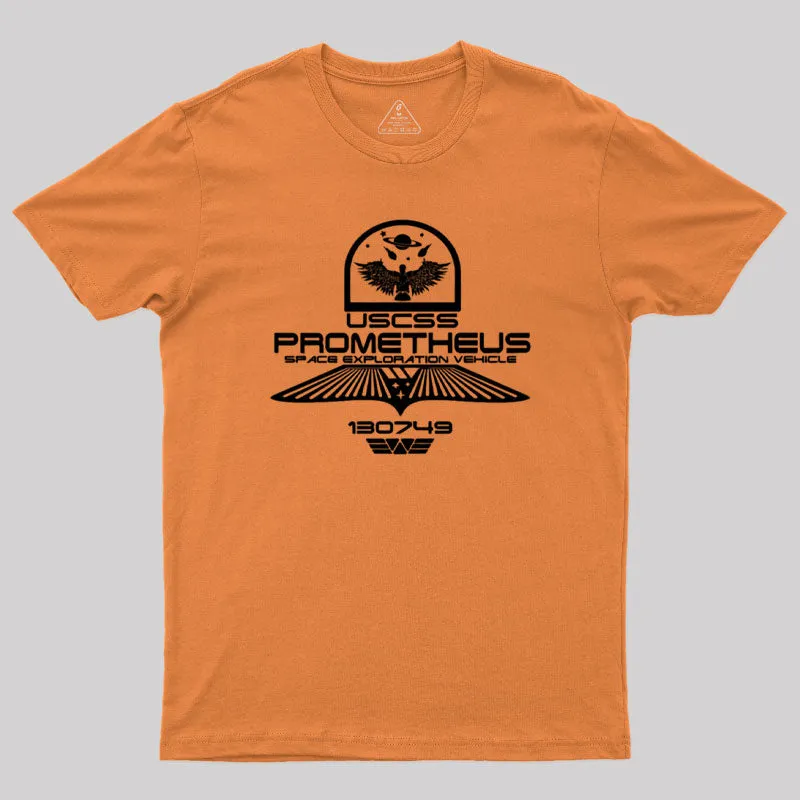 USCSS Prometheus Geek T-Shirt - Image 7