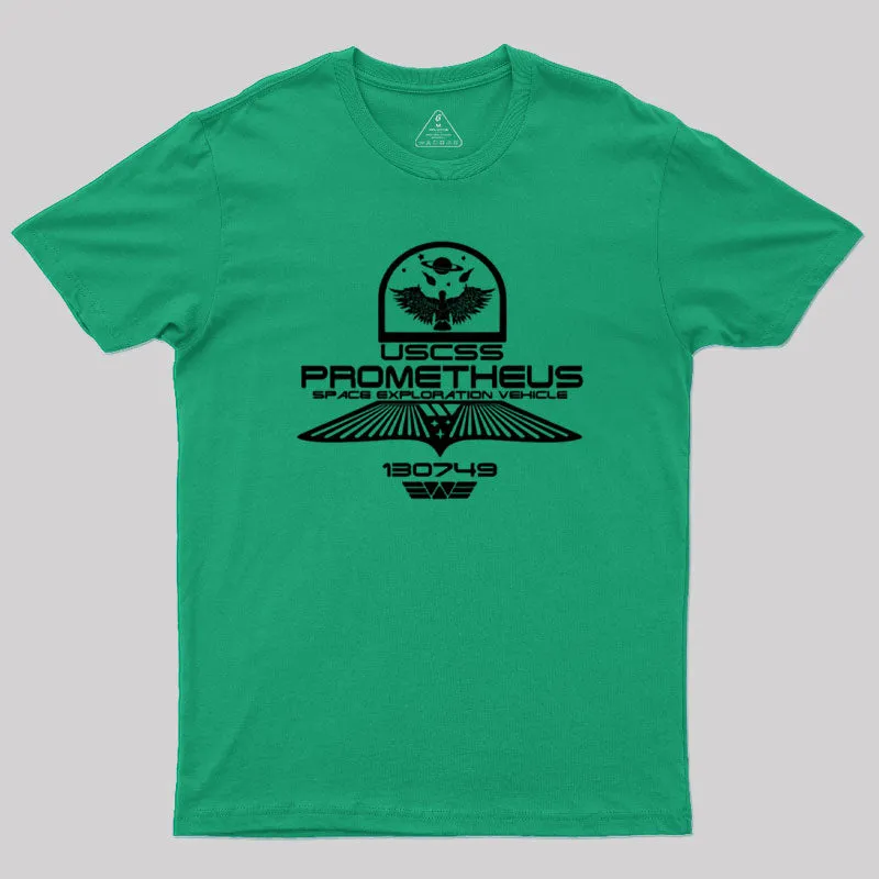 USCSS Prometheus Geek T-Shirt - Image 9