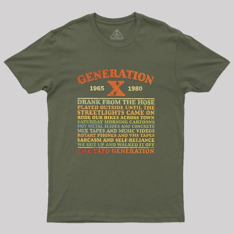 Gen X Summer Day Geek T-Shirt - Image 3