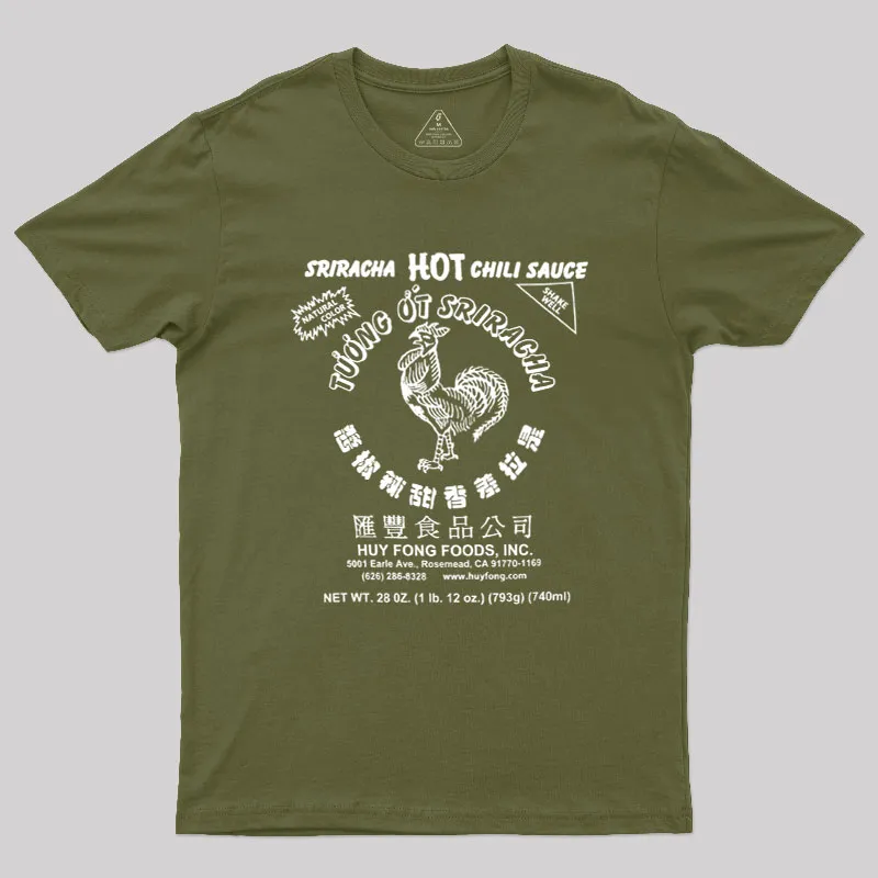 Spicy Rooster Geek T-Shirt - Image 4