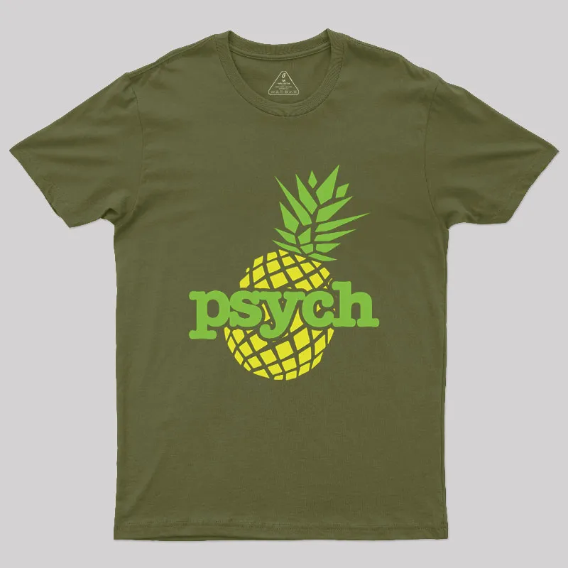 Psych Pineapple Geek T-Shirt - Image 3
