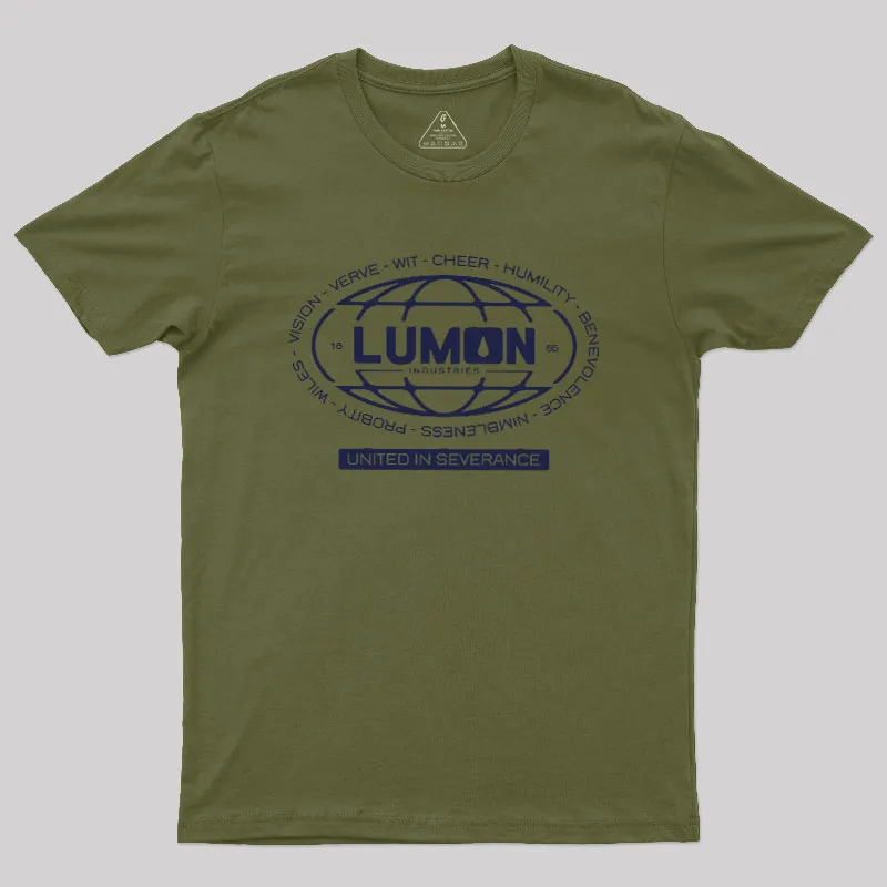 Alternative view of Lumon Navy Geek T-Shirt