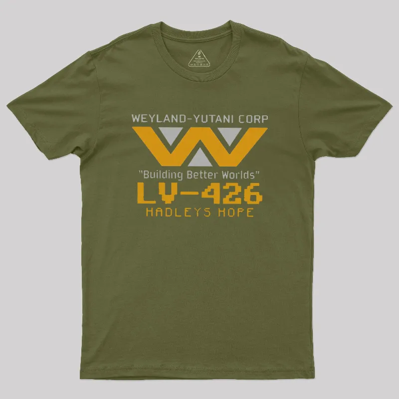 Weyland Yutani Geek T-Shirt - Image 2