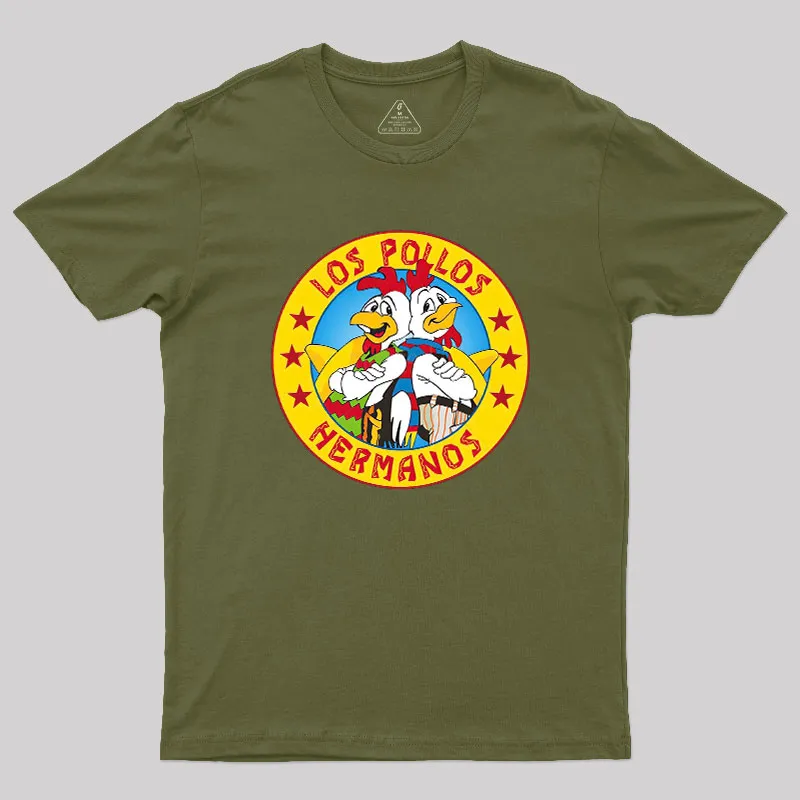 Los Pollos Hermanos Geek T-Shirt - Image 3