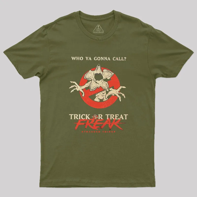 Who Ya Gonna Call Geek T-Shirt - Image 3