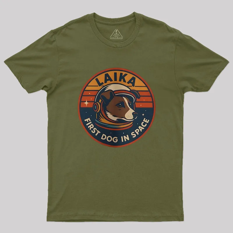 Laika Space Geek T-Shirt - Image 3