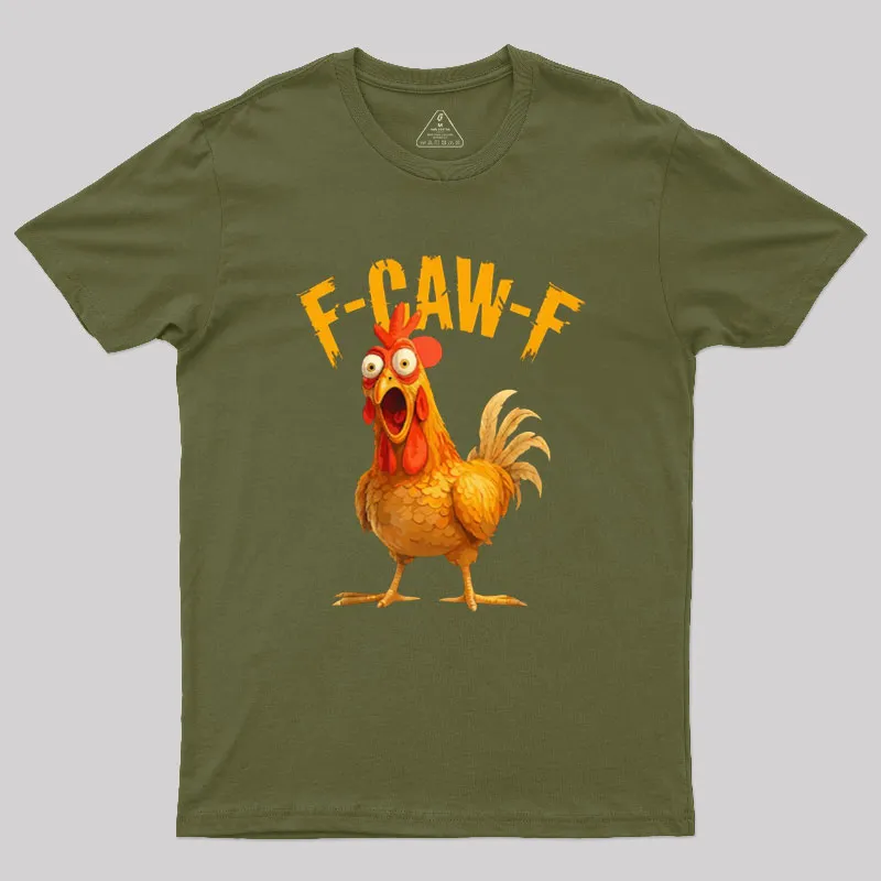 F-Caw-F Geek T-Shirt - Image 3