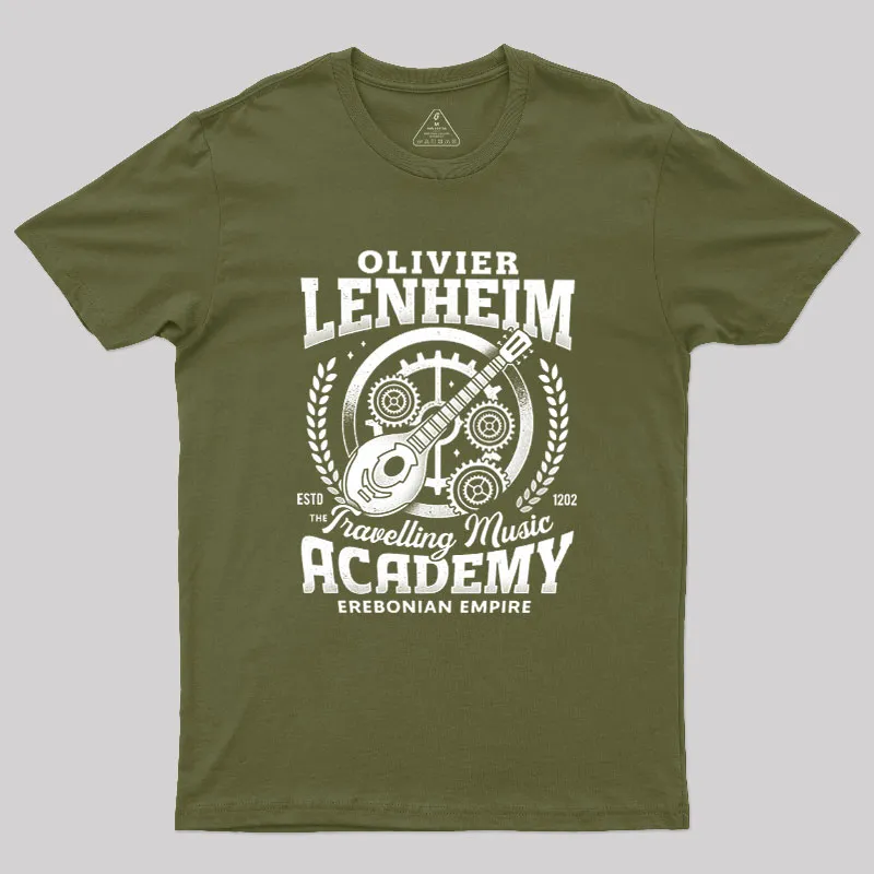 Olivier Lenheim Academy Geek T-Shirt - Image 3