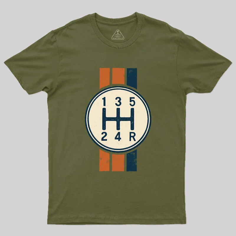 Manual Transmission Geek T-Shirt - Image 2