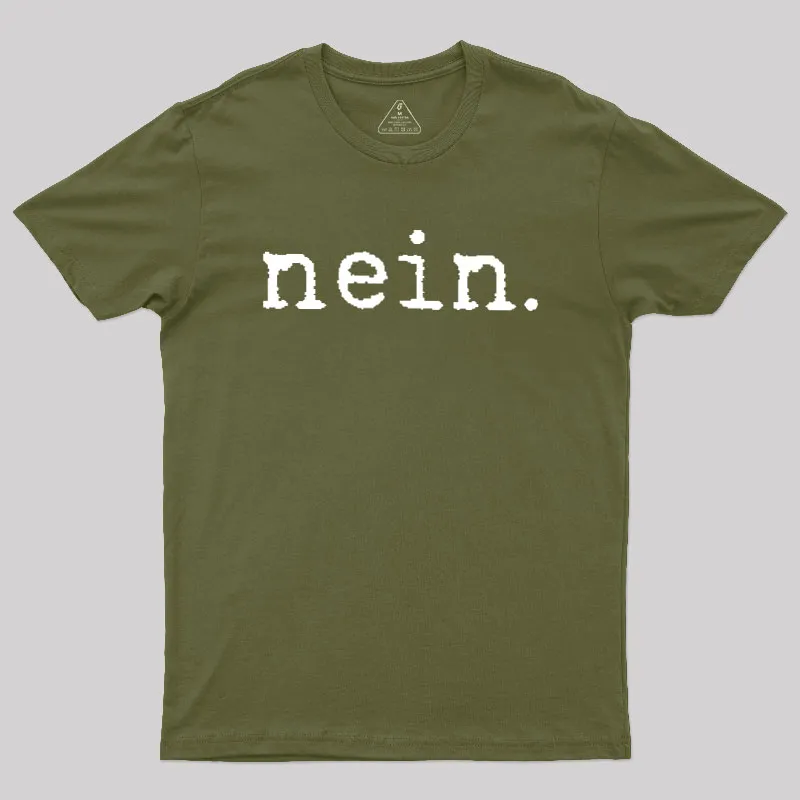 Nein Geek T-Shirt - Image 3