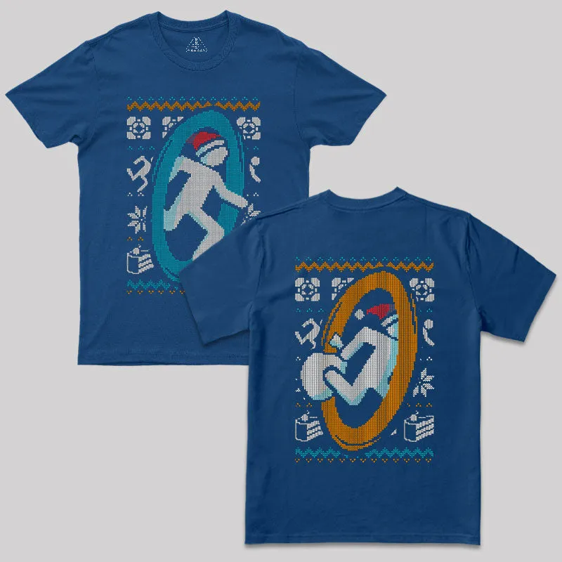 Alternative view of Santa Portal T-Shirt