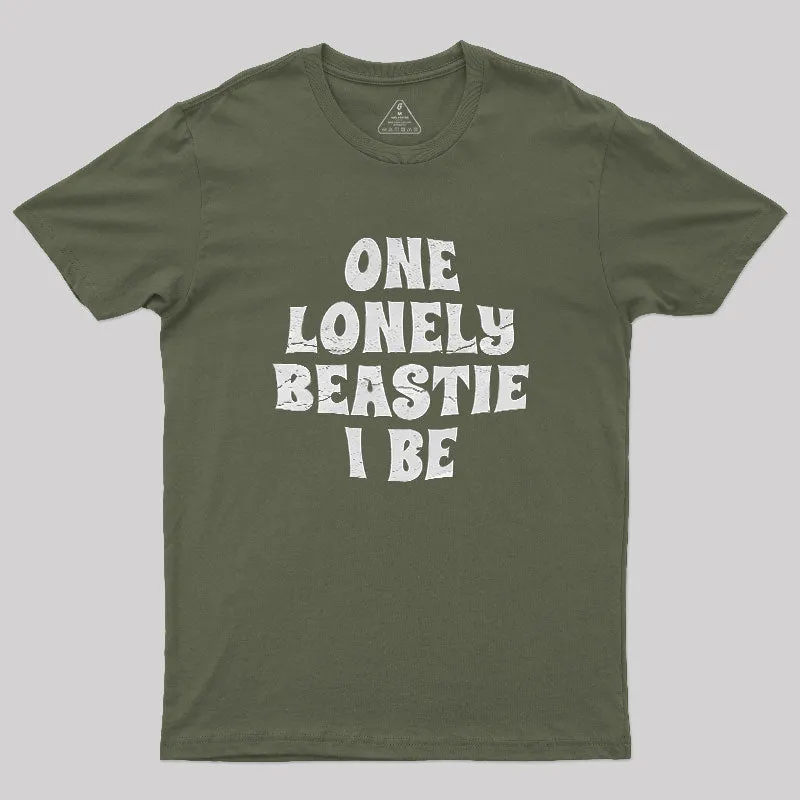 One Lonely Beastie I Be Geek T-Shirt