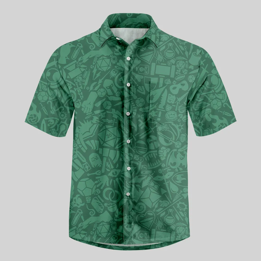 DND Vintage Armory Button Up Pocket Shirt