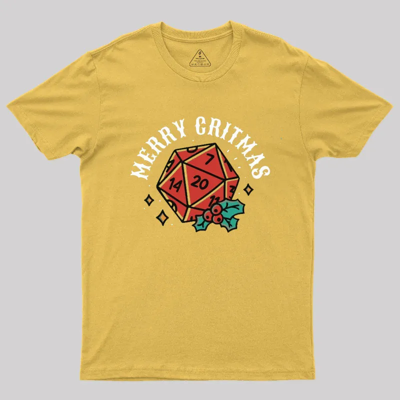 Polyhedral Dice Xmas T-Shirt - Image 5