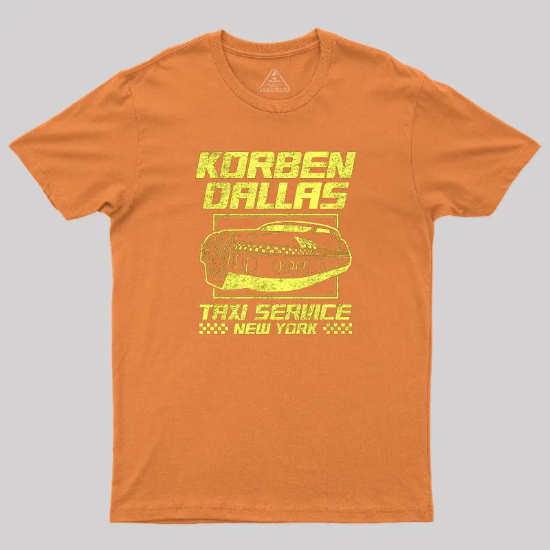 Korben Dallas Taxi Service T-Shirt - Image 5