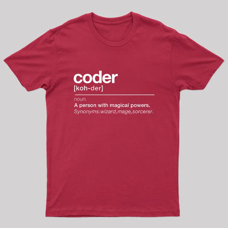 Coder definition T-Shirt - Image 4