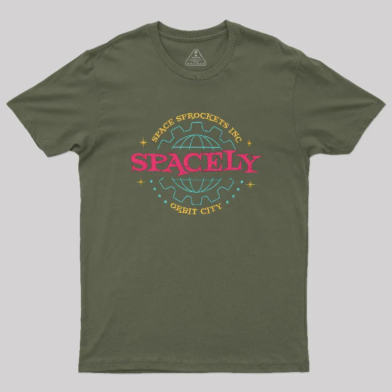 Spacely Space Sprockets Inc Geek T-Shirt - Image 3