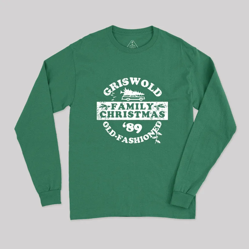 Griswold Old Fashioned Geek Long Sleeve T-Shirt - Image 2